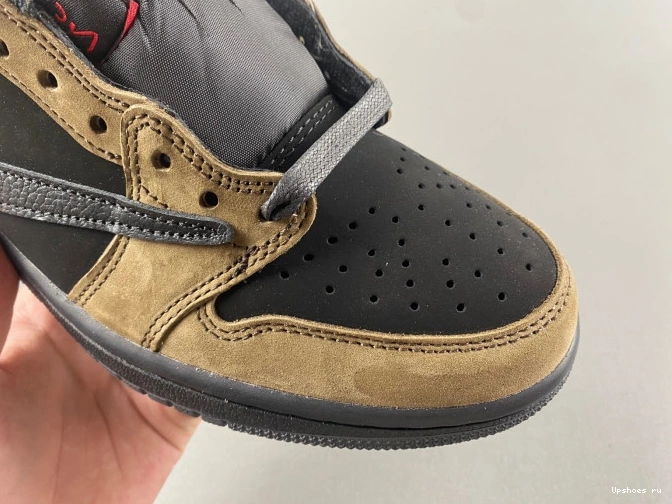 RETRO OG JORDAN 1 SCOTT TRAVIS LOW DM7866-2002 Brown  SP 0712